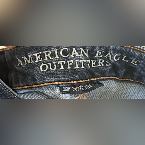 American Eagle outfitters 360° super stretch jeans jegging Sz 00 regular - Picture 7 of 8